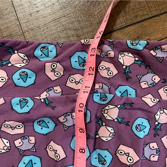 LuLaRoe Leggings Owl and Forest Friends Pattern One Size - Picture 8 of 9